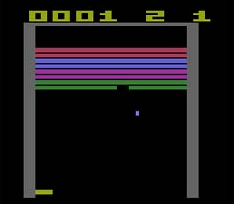 Super Breakout Atari 2600 Screenshot 2