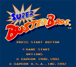Super Buster Brothers SNES Screenshot 1