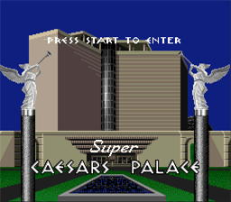 Super Caesars Palace Super Nintendo Screenshot 1