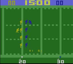 Super Challenge Football Atari 2600 Screenshot 2