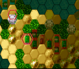 Super Conflict SNES Screenshot 3