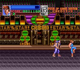 Double Dragon 4: Super Double Dragon SNES Screenshot 2