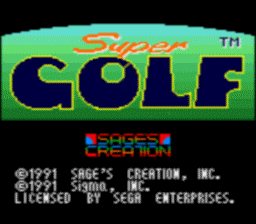 Super Golf screen shot 1 1