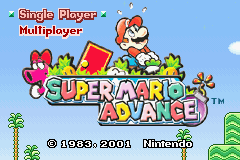 Super Mario Advance Gameboy Advance Screenshot 1