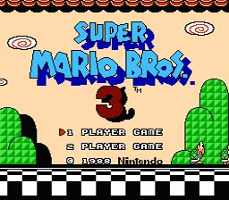 Super Mario Bros. 3 NES Screenshot 1