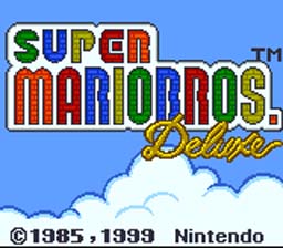 Super Mario Bros. Deluxe Gameboy Color Screenshot 1