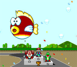 Super Mario Kart screen shot 4 4