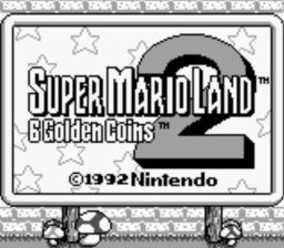 Super Mario Land 2: 6 Golden Coins Gameboy Screenshot 1