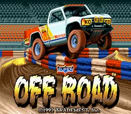 Super Off Road Sega Genesis Screenshot 1