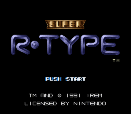 Super R-Type Super Nintendo Screenshot 1