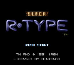 Super R-Type SNES Screenshot 1