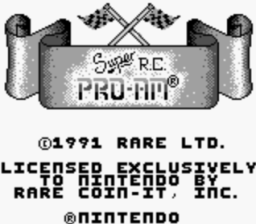 Super RC Pro AM GB Screenshot 1