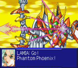 Super Robot Taisen 2 Original Generation GBA Screenshot Screenshot 2