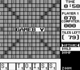 Super Scrabble GB Screenshot 3
