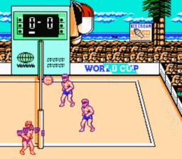 Super Spike V'ball NES Screenshot 3