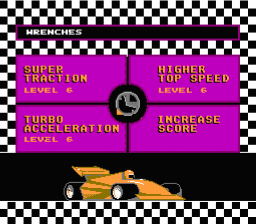 Super Sprint NES Screenshot Screenshot 3