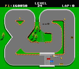 Super Sprint NES Screenshot Screenshot 4