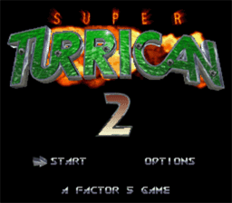 Super Turrican 2 Super Nintendo Screenshot 1