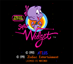 Super Widget SNES Screenshot 1