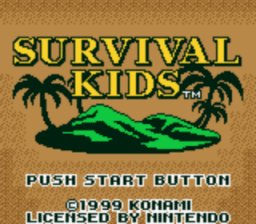 Survival Kids Gameboy/Gameboy Color Screenshot 1