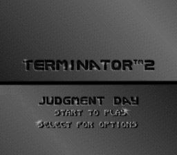 T2: Terminator 2 Judgment Day SNES Screenshot Screenshot 1