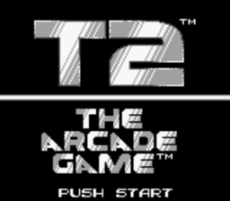 T2: The Arcade Game Gameboy Screenshot 1