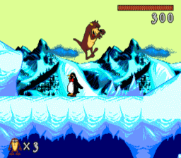 Taz-Mania Genesis Screenshot Screenshot 2