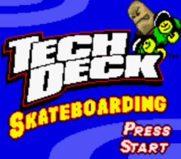 Tech Deck Skateboarding GBC Screenshot Screenshot 1