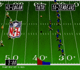 Tecmo Super Bowl 2 Genesis Screenshot Screenshot 3