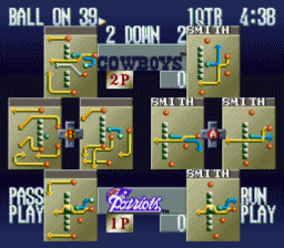 Tecmo Super Bowl 2 SNES Screenshot 3