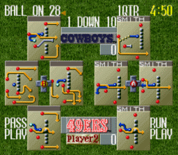 Tecmo Super Bowl 3 SNES Screenshot 3