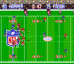 Tecmo Super Bowl SNES Screenshot 2