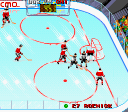 Tecmo Super Hockey screen shot 2 2