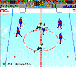 Tecmo Super Hockey screen shot 4 4