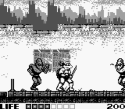 Teenage Mutant Hero Turtles: Fall of the Foot Clan GB Screenshot 3