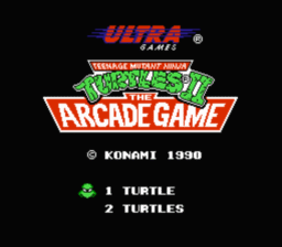 Teenage Mutant Ninja Turtles 2 NES Screenshot 1