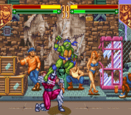 Teenage Mutant Ninja Turtles: Tournament Fighters SNES Screenshot 3
