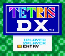 Tetris DX Gameboy Color Screenshot 1