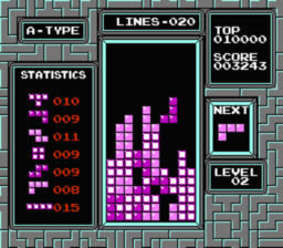 Tetris screen shot 4 4