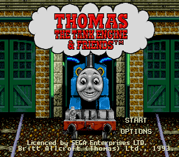 Thomas The Tank Engine & Friends Sega Genesis Screenshot 1