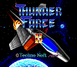 Thunder Force 2 Genesis Screenshot Screenshot 1
