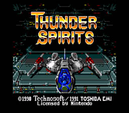 Thunder Spirits SNES Screenshot Screenshot 1