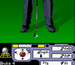 Tiger Woods PGA Tour 2000 GBC Screenshot Screenshot 4