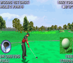 Tiger Woods PGA Tour 2004 GBA Screenshot Screenshot 2