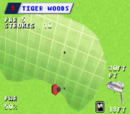 Tiger Woods PGA Tour Golf GBA Screenshot Screenshot 3