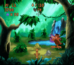 Timon and Pumbaa's Jungle Games SNES Screenshot Screenshot 4