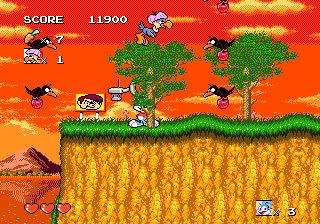 Tiny Toon Adventures: Buster's Hidden Treasure Genesis Screenshot Screenshot 3