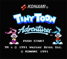 Tiny Toon Adventures NES Screenshot 1