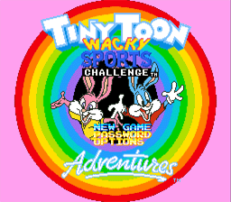 Tiny Toon Adventures: Wacky Sports Challenge Super Nintendo Screenshot 1
