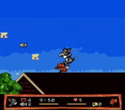 Tom & Jerry: Frantic Antics Genesis Screenshot 2